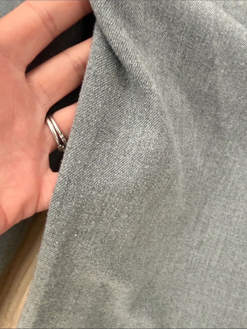 H&M Wide-Leg Drawstring Pants - Gray - Picture 7 of 7